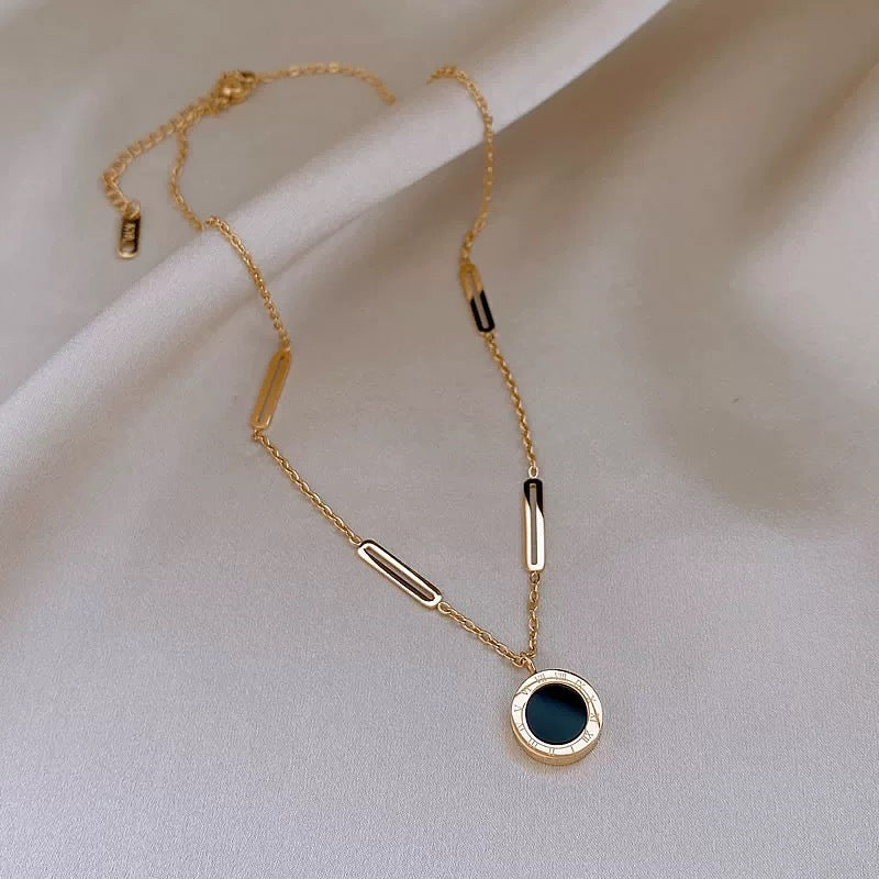 Wholesale Titanium Steel Women's Woolen Chain Autumn and Winter All-match Accessories